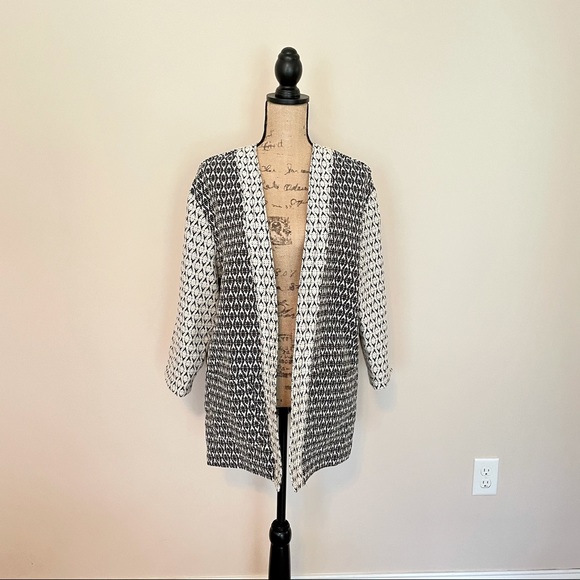 Cardigan: Open Front Long Cardigan OLD NAVY - Picture 1 of 4